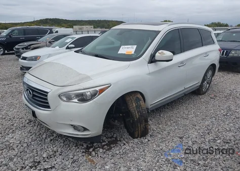 2013 Infiniti Jx35 из США, поврежденный, VIN 5N1AL0MM1DC344204
